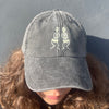 SKELETON baseball cap