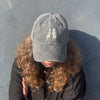 SKELETON baseball cap
