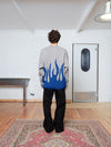 lambswool sweater BURNING BUNNIES