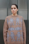 lambswool sweater AZTEC BABIES